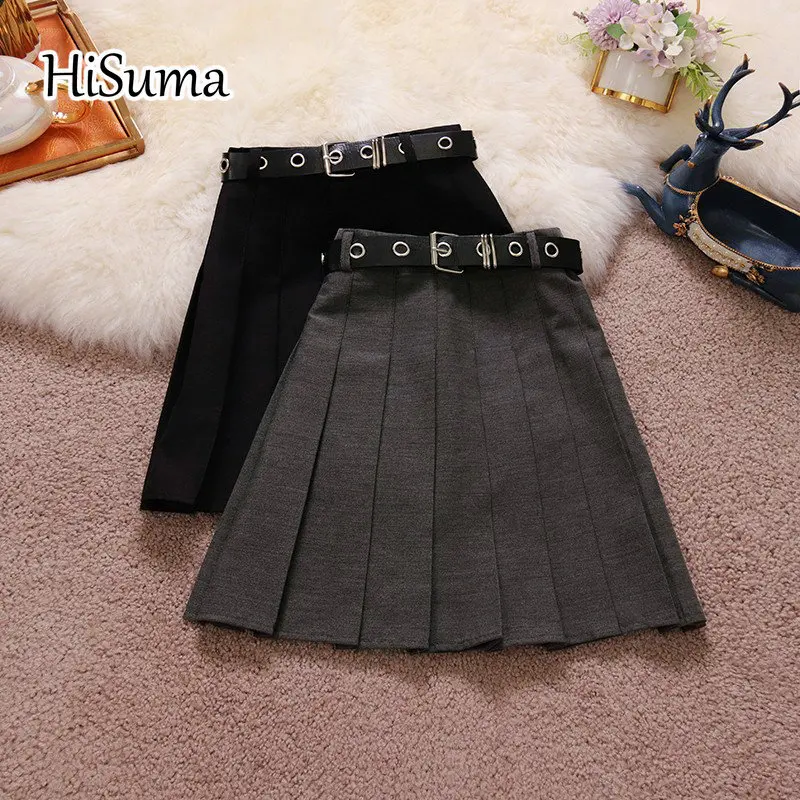 2021 summer new women's high waist College style high waist belt skirt female chic pleated skirts
2021 summer new women's high waist College style high waist belt skirt female chic pleated skirts