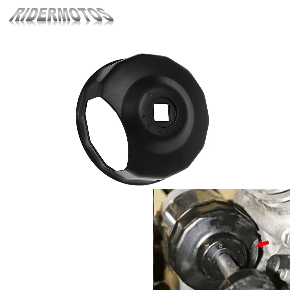 Motorcycle Steel Oil Filter Wrench End Cap Style 76mm Black For Harley Touring Electra Glide Softail Custom FXSTC Dyna Sportster
Motorcycle Steel Oil Filter Wrench End Cap Style 76mm Black For Harley Touring Electra Glide Softail Custom FXSTC Dyna Sportster