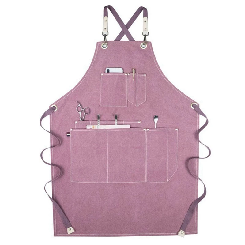 Summer Canvas Work Apron Denim Korean Style Hairdresser Floral Barista Waist Circumference
Summer Canvas Work Apron Denim Korean Style Hairdresser Floral Barista Waist Circumference