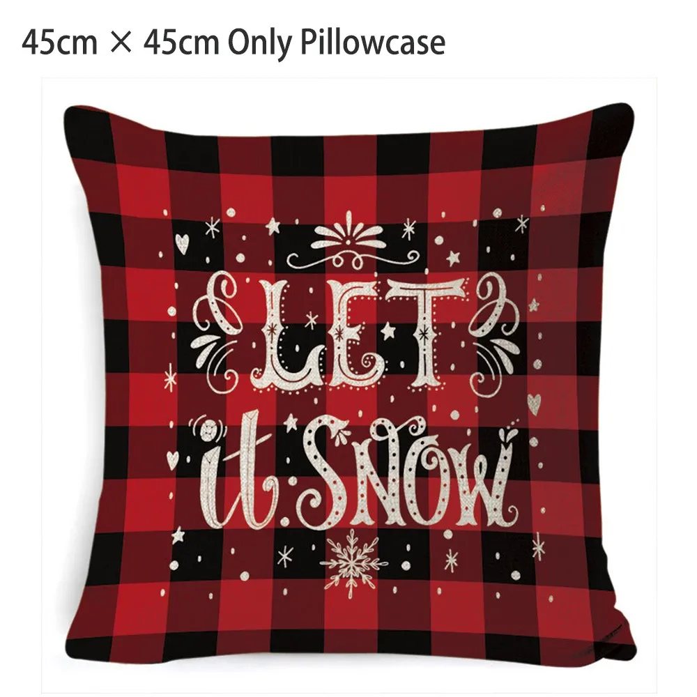 45*45cm Christmas Cushion Cover Pillowcase Sofa Cushions Pillow Cases Cotton Linen Pillow Covers Home Decoration Supplies
45*45cm Christmas Cushion Cover Pillowcase Sofa Cushions Pillow Cases Cotton Linen Pillow Covers Home Decoration Supplies