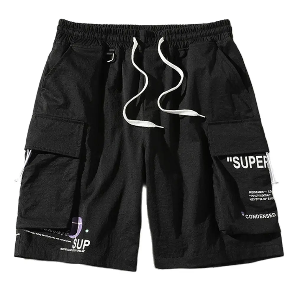 FOJAGANTO Summer Cargo Shorts Men Trend Brand Men's High Street Drawstring Knee Length Pants Print Casual Shorts Male
FOJAGANTO Summer Cargo Shorts Men Trend Brand Men's High Street Drawstring Knee Length Pants Print Casual Shorts Male