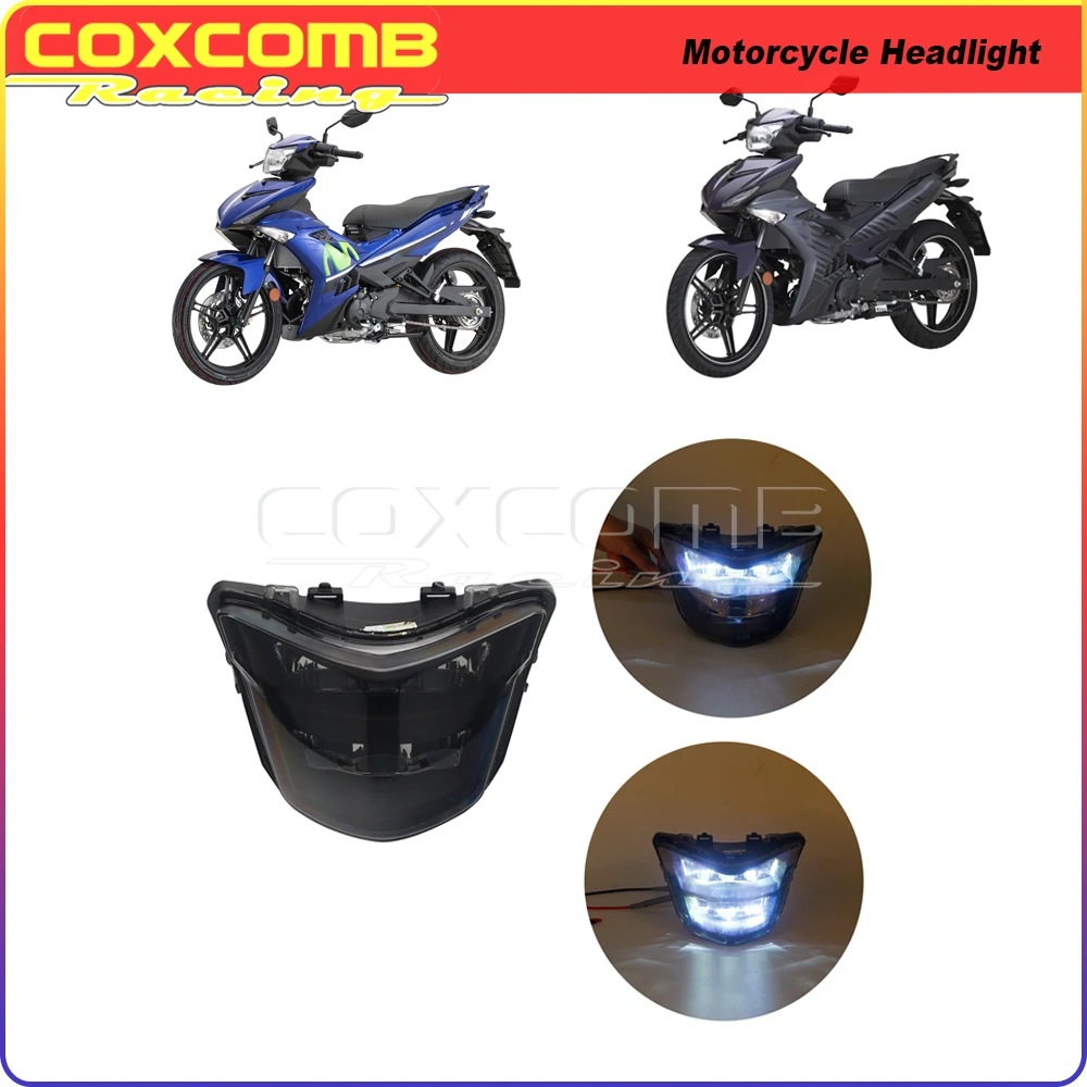 Мотоциклетный светодиодный налобный фонарь E13, 12 В, фара для скутера YAMAHA LC150 Y15ZR, фары головного света, передняя фара ближнего/дальнего света
Мотоциклетный светодиодный налобный фонарь E13, 12 В, фара для скутера YAMAHA LC150 Y15ZR, фары головного света, передняя фара ближнего/дальнего света