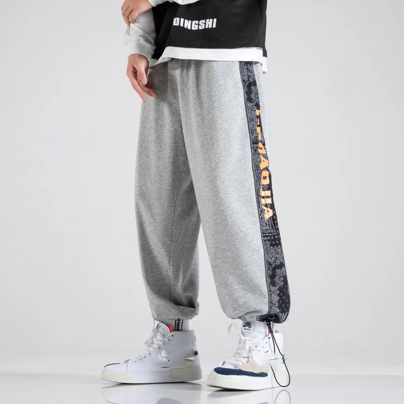 Streetwear 2021 Spring Autumn Black Grey For Men'S Pants Fashions Joggers Casual Sweatpants Track Men'S Sweat Trouser
Streetwear 2021 Spring Autumn Black Grey For Men'S Pants Fashions Joggers Casual Sweatpants Track Men'S Sweat Trouser