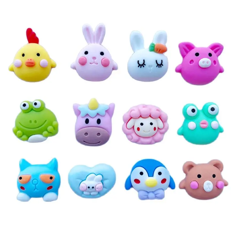 24Pcs New Cute Animal Series Flat Back Cabochon Scrapbooking Hair Bow Center Embellishments DIY Accessories B86
24Pcs New Cute Animal Series Flat Back Cabochon Scrapbooking Hair Bow Center Embellishments DIY Accessories B86