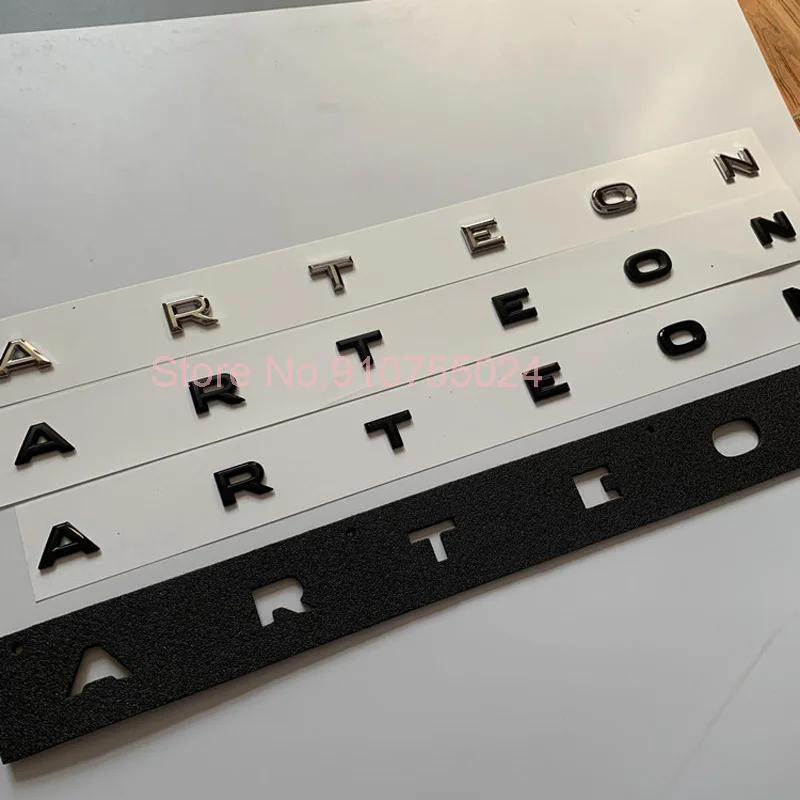 Car Styling Refitting Middle Trunk Logo Badge Sticker for VW CC ARTEON New Font Letters Emblem
Car Styling Refitting Middle Trunk Logo Badge Sticker for VW CC ARTEON New Font Letters Emblem