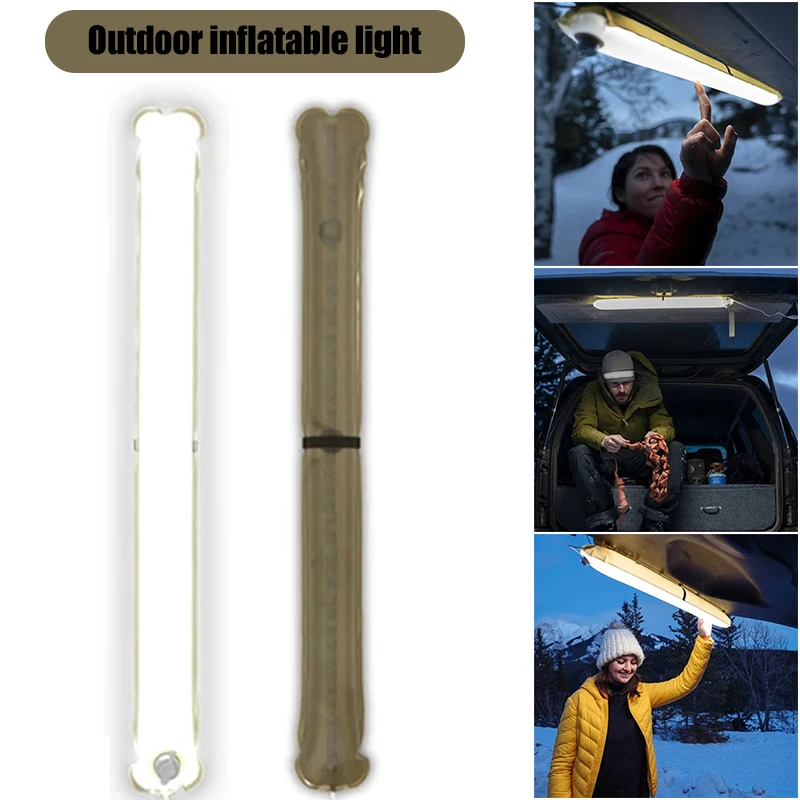 Portable Inflatable Light Tube Flexible Practical Outdoor Lighting Tools for Camping Picnic Hiking ED889
Portable Inflatable Light Tube Flexible Practical Outdoor Lighting Tools for Camping Picnic Hiking ED889