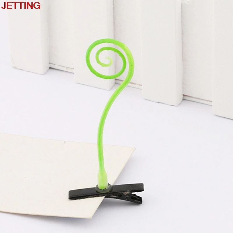 Novelty Grass Clips Popular Headwear Clasp Antenna Hairpins Bean Sprout Headwear Hair Claw Clip
Novelty Grass Clips Popular Headwear Clasp Antenna Hairpins Bean Sprout Headwear Hair Claw Clip