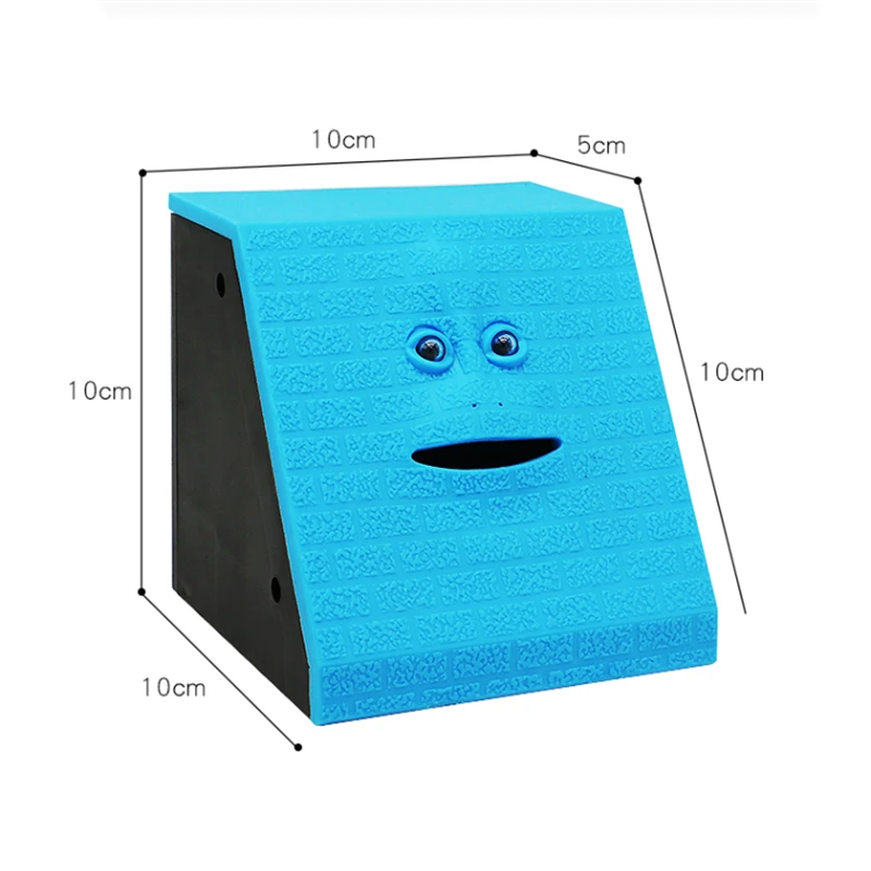 Face Money Eating Box Automatic Saving Bank Chewing Piggy Bank Safe Box Savings Money Box Face Piggy Bank For Kids Home Decor 
Face Money Eating Box Automatic Saving Bank Chewing Piggy Bank Safe Box Savings Money Box Face Piggy Bank For Kids Home Decor