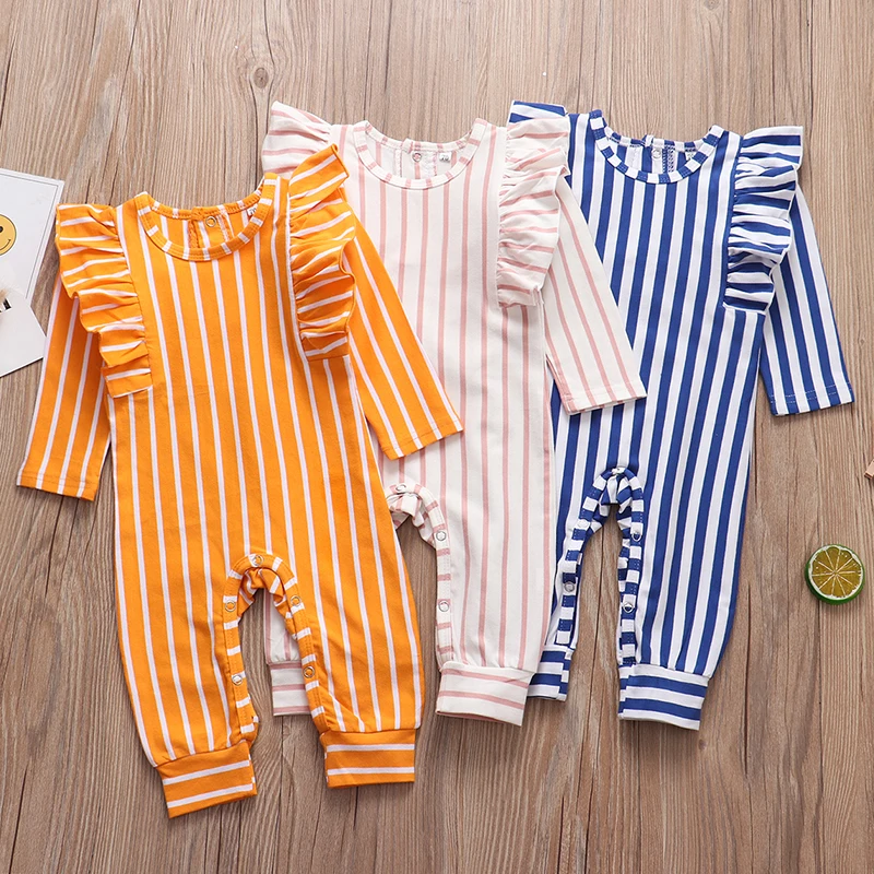 Комбинезон для новорожденных девочек; Однотонный комбинезон; Осенняя одежда для младенцев; Модная хлопковая одежда в полоску с оборками и д...
Комбинезон для новорожденных девочек; Однотонный комбинезон; Осенняя одежда для младенцев; Модная хлопковая одежда в полоску с оборками и д...