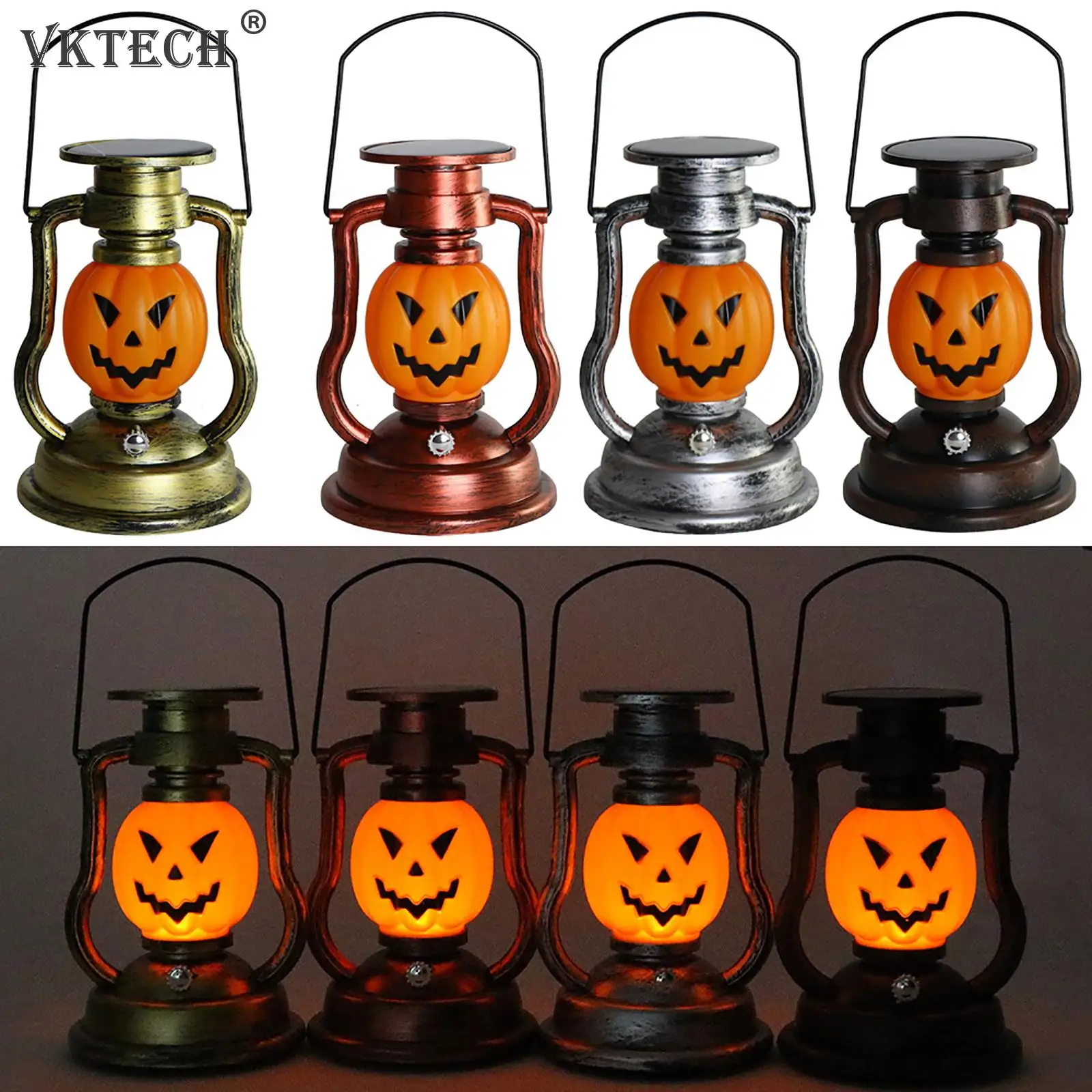 Halloween Pumpkin Portable LED - Handheld Solar Powered Pumpkin Lantern, Mini Candle Pumpkin Lights Night Light for Halloween
Halloween Pumpkin Portable LED - Handheld Solar Powered Pumpkin Lantern, Mini Candle Pumpkin Lights Night Light for Halloween