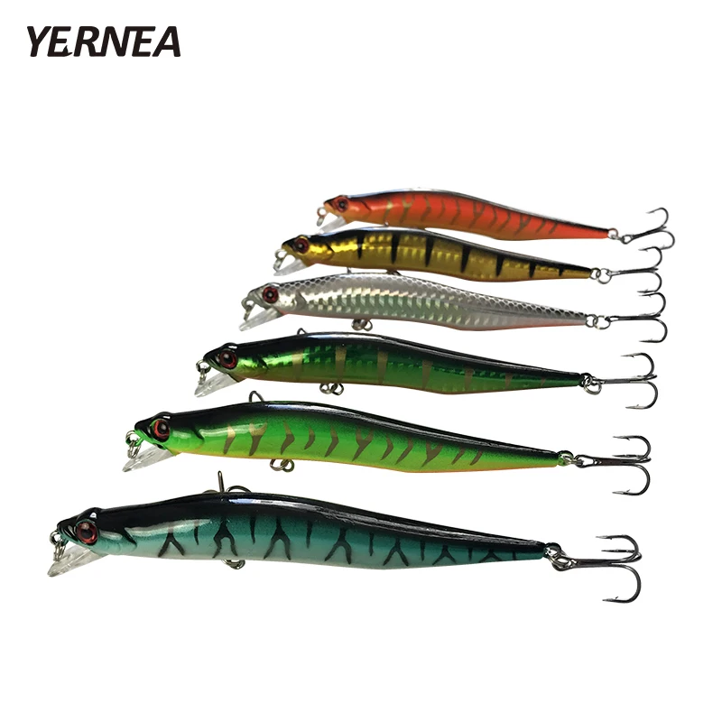 New 6 pcs/Lot 11.5cm 10.2g 3D Eyes Fishing Lure Minnow Hard Baits Artificial Boxed Wobblers 6 Colors Fishing Lures Tackle
New 6 pcs/Lot 11.5cm 10.2g 3D Eyes Fishing Lure Minnow Hard Baits Artificial Boxed Wobblers 6 Colors Fishing Lures Tackle