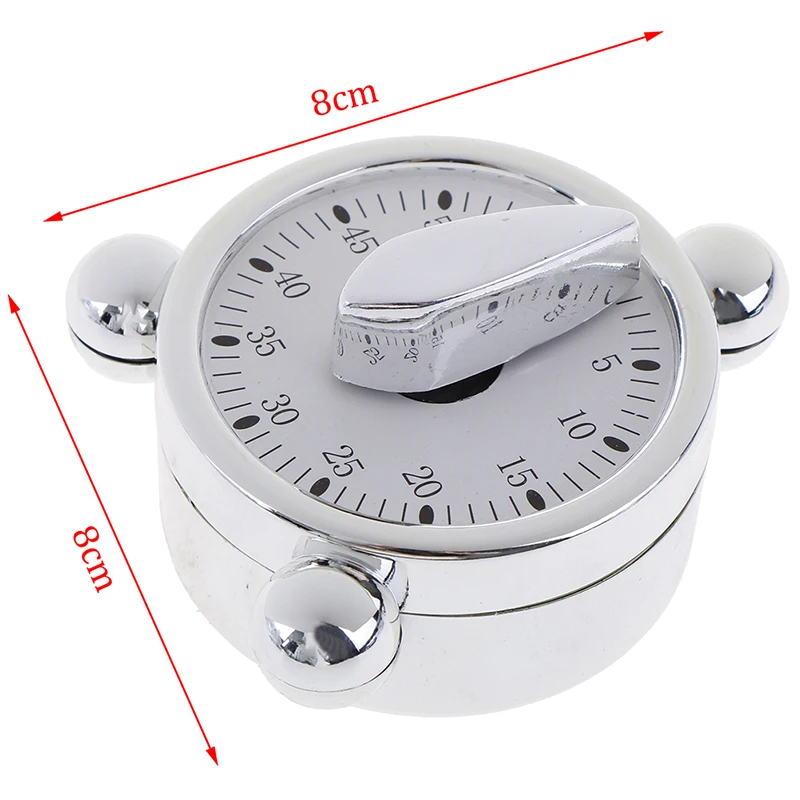 1PCS New 60minutes Mechanical Cooking Reminders Alarm Clock For Kitchen Countdown Timer
1PCS New 60minutes Mechanical Cooking Reminders Alarm Clock For Kitchen Countdown Timer