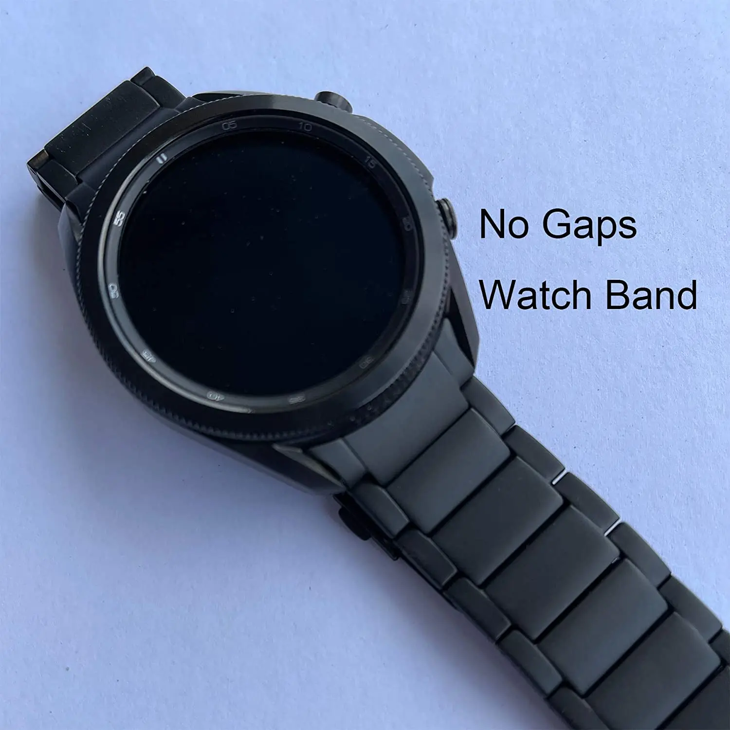 GORPIN совместимый с ремешками для Samsung Galaxy Watch 3 45 мм без зазора 22 титановый