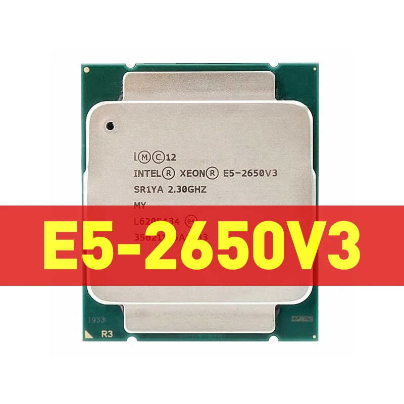 

Процессор Intel Xeon E5-2650V3 E5 2650v3 E5 2650 v3, 2,3 ГГц, десятиядерный, двадцать потоков, 25 Мб, 105 Вт, LGA 2011-3