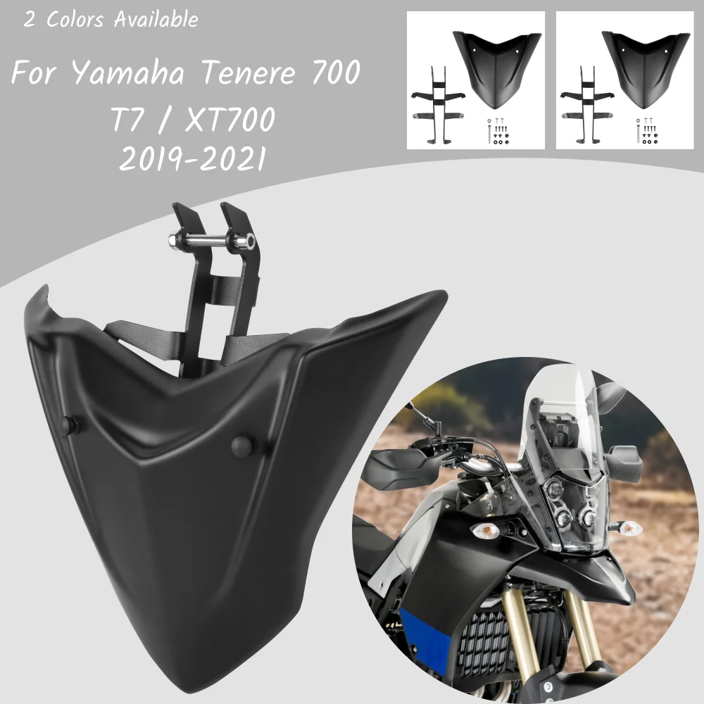 Tenere700 Front Wheel Fender Beak Nose Motorcycle Cone Extension Cover Extender Cowl For Yamaha Tenere 700 T7 XT700 2019-2021
Tenere700 Front Wheel Fender Beak Nose Motorcycle Cone Extension Cover Extender Cowl For Yamaha Tenere 700 T7 XT700 2019-2021