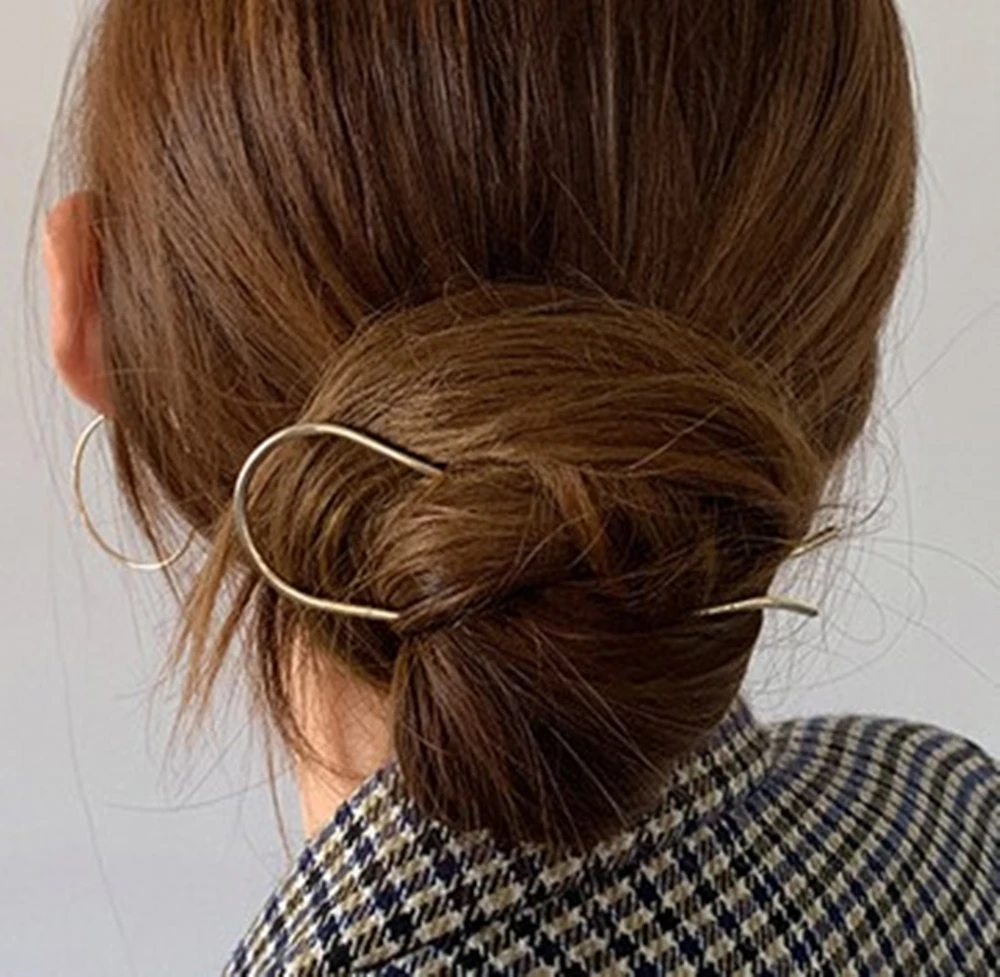 Simple U Shape Hair Clips Metal Hair Stick Hairpins DIY Women Girls Bride Ponytail Holder Barrette Headwear Styling Accessories
Simple U Shape Hair Clips Metal Hair Stick Hairpins DIY Women Girls Bride Ponytail Holder Barrette Headwear Styling Accessories