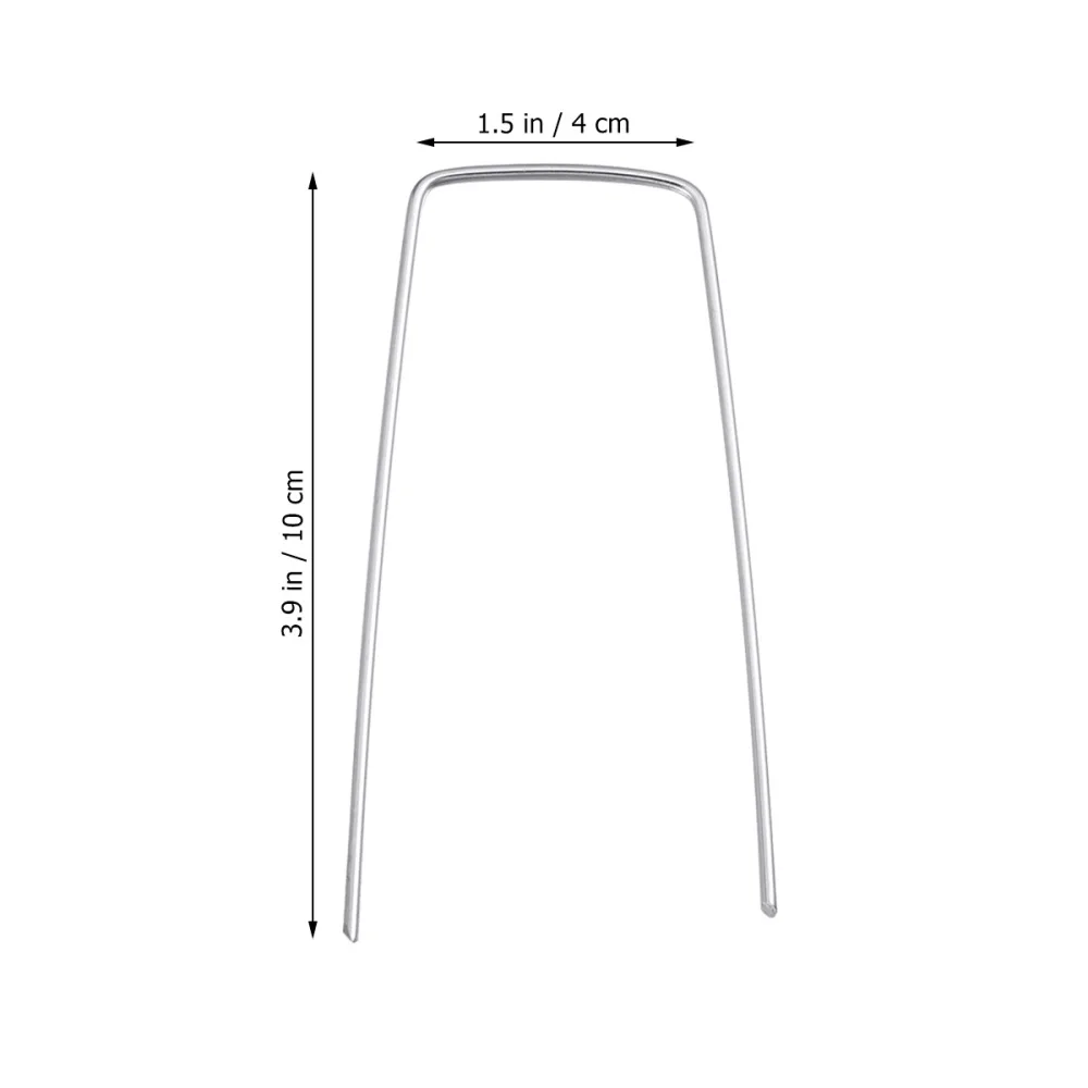 50PCS U Shape Galvanized Ground Nail Fixing Nail Lawn Nail Gardening Nail
50PCS U Shape Galvanized Ground Nail Fixing Nail Lawn Nail Gardening Nail