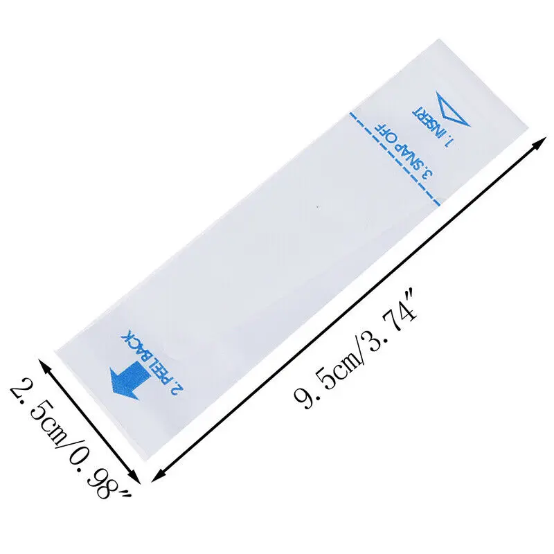 100pcs Disposable Digital Thermometer Covers Protector Electronic Cover PE Dropshipping Wholesale PRevent the Spread of Germs 
100pcs Disposable Digital Thermometer Covers Protector Electronic Cover PE Dropshipping Wholesale PRevent the Spread of Germs