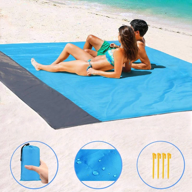 Outdoor camping nylon pocket picnic mat 1pcs mini portable picnic blanket waterproof and moisture-proof plaid beach mat 
Outdoor camping nylon pocket picnic mat 1pcs mini portable picnic blanket waterproof and moisture-proof plaid beach mat