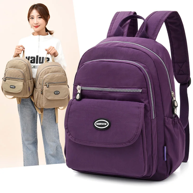Students Casual School Bags for Teenage Girls Travel Backpack Ladies Waterproof Nylon Bagpack Laptop Backpacks Bag Mochila Mujer
Students Casual School Bags for Teenage Girls Travel Backpack Ladies Waterproof Nylon Bagpack Laptop Backpacks Bag Mochila Mujer