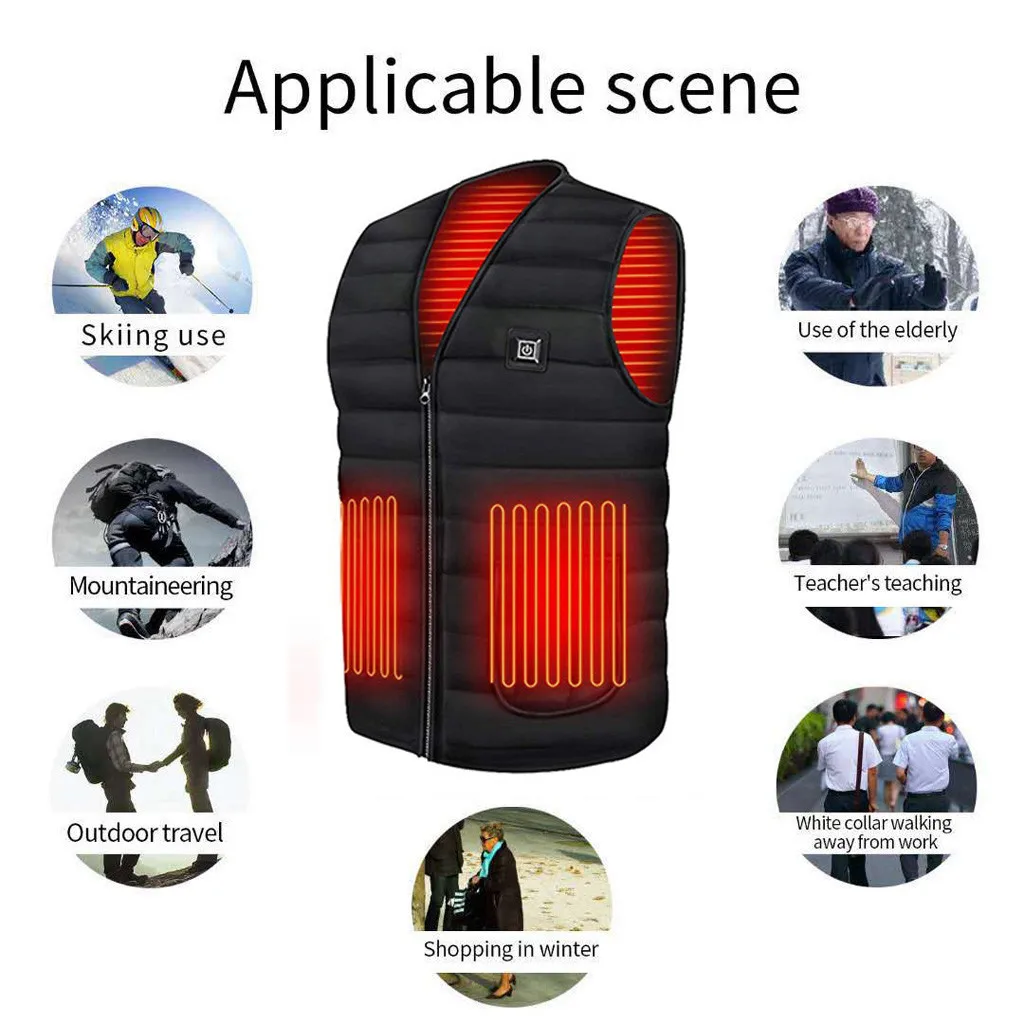 Men's Jacket Sleeveless Warm Vest Winter Fashion Casual Slim Coat Clothing Cotton Men's Vest Oversized Plus Power Bank Tops
Men's Jacket Sleeveless Warm Vest Winter Fashion Casual Slim Coat Clothing Cotton Men's Vest Oversized Plus Power Bank Tops