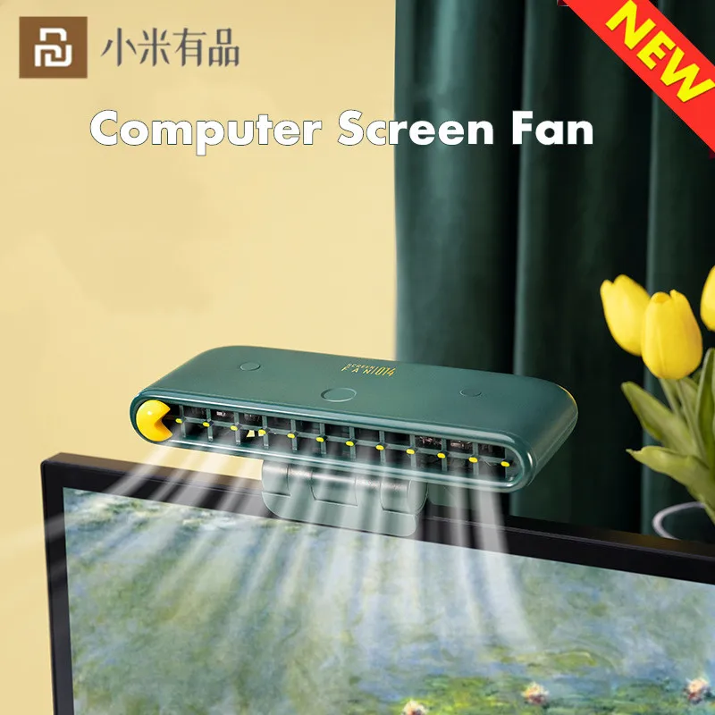 Youpin Computer Fan Screen Fan Desk Table Laptop USB Fan New Dual Purpose Mini Fan Monitor Fan for Make up Study Reading Fan
Youpin Computer Fan Screen Fan Desk Table Laptop USB Fan New Dual Purpose Mini Fan Monitor Fan for Make up Study Reading Fan