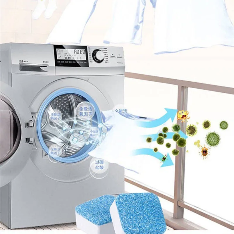 1/2 Tab Washing Machine Cleaner Washer Cleaning Detergent Effervescent Tablet Cleaner Washing Machine Home Cleaning tools
1/2 Tab Washing Machine Cleaner Washer Cleaning Detergent Effervescent Tablet Cleaner Washing Machine Home Cleaning tools