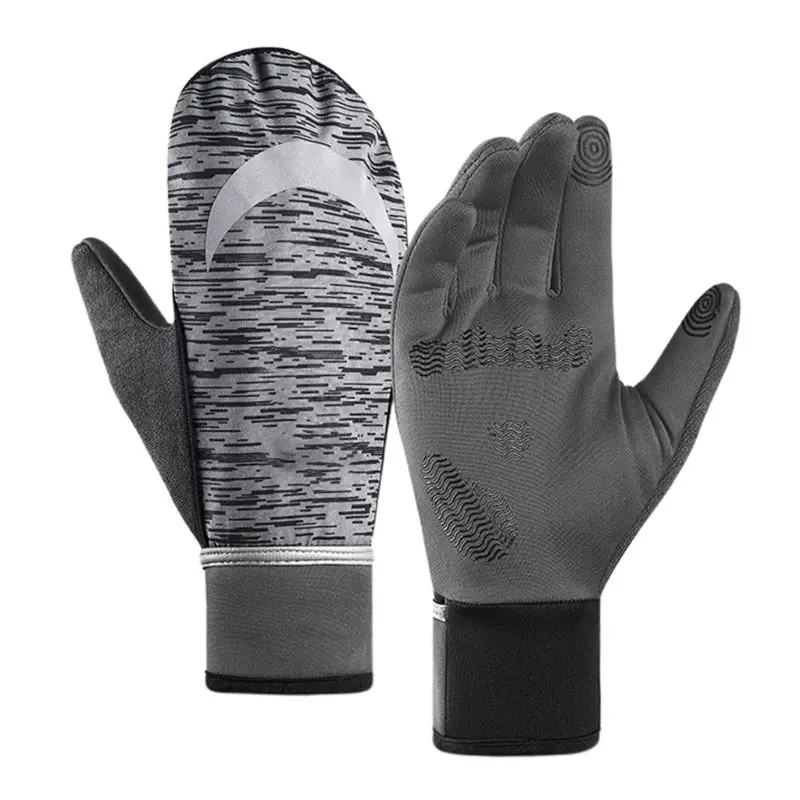 Winter Men Thick Warm Dual-use Cycling Gloves Non-slip Outdoor Sports Waterproof Windproof Reflective Glove
Winter Men Thick Warm Dual-use Cycling Gloves Non-slip Outdoor Sports Waterproof Windproof Reflective Glove