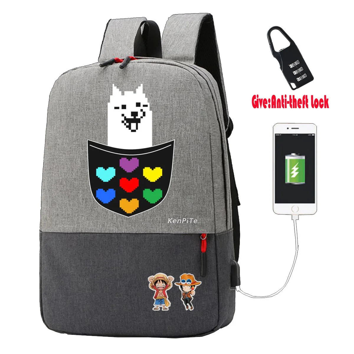 Аниме игра фриск Toriel Анти-кражи зарядка через USB рюкзак Для мужчин Для женщин Для мужчин сумка на плечо для ноутбука работы Повседневное дорожные сумки студент
Аниме игра фриск Toriel Анти-кражи зарядка через USB рюкзак Для мужчин Для женщин Для мужчин сумка на плечо для ноутбука работы Повседневное дорожные сумки студент