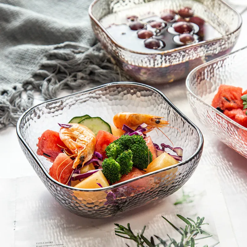 New Japanese Salad Bowl Kitchen Fruit Vegetable Plate Nordic Transparent Food Storage Tray Decoration Tableware Dish Dinner Set
New Japanese Salad Bowl Kitchen Fruit Vegetable Plate Nordic Transparent Food Storage Tray Decoration Tableware Dish Dinner Set