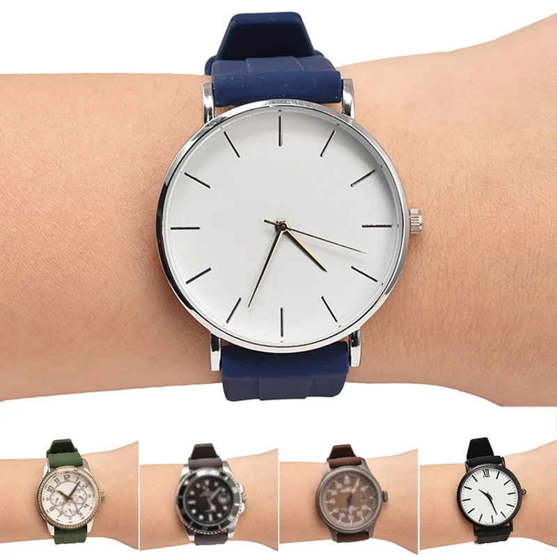 Watch Bands Push Button Hidden Clasp Silicone Sports Watchbands Wristwatch Strap Replacement Accessories
Watch Bands Push Button Hidden Clasp Silicone Sports Watchbands Wristwatch Strap Replacement Accessories