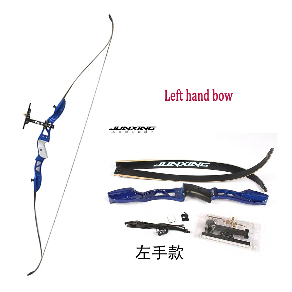 

Left-Handed Or Right-Handed Users Outdoor Archery Hunting 20-40 Pounds 66 Inches F155 Recurve Bow With Aiming Arrow Stand