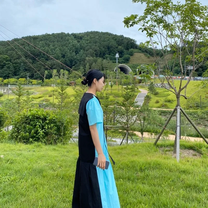 RUGOD Color Patchwork Summer Woman Dress O Neck Pullover Casual Holiday Dresses for Women Short Sleeves A-Line Vestidos 2021
RUGOD Color Patchwork Summer Woman Dress O Neck Pullover Casual Holiday Dresses for Women Short Sleeves A-Line Vestidos 2021