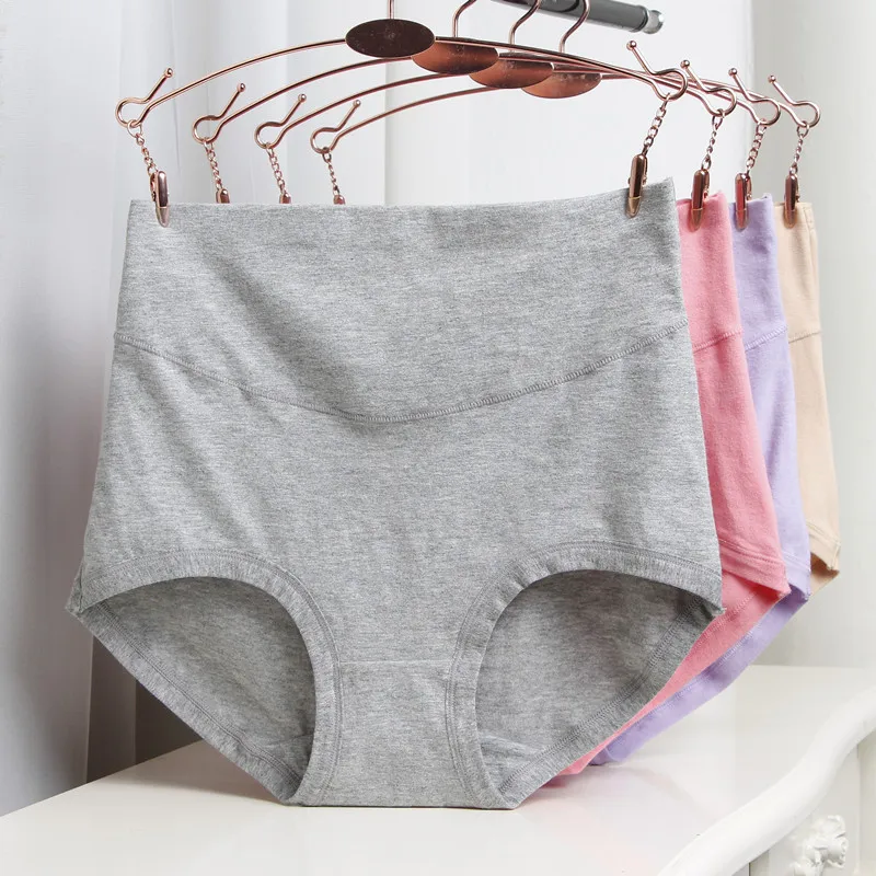 Cotton Women's Panties High Waist Briefs Solid Color Hip Lifting Underpants Big Size Underwear Plus Size Sexy Lingerie
Cotton Women's Panties High Waist Briefs Solid Color Hip Lifting Underpants Big Size Underwear Plus Size Sexy Lingerie