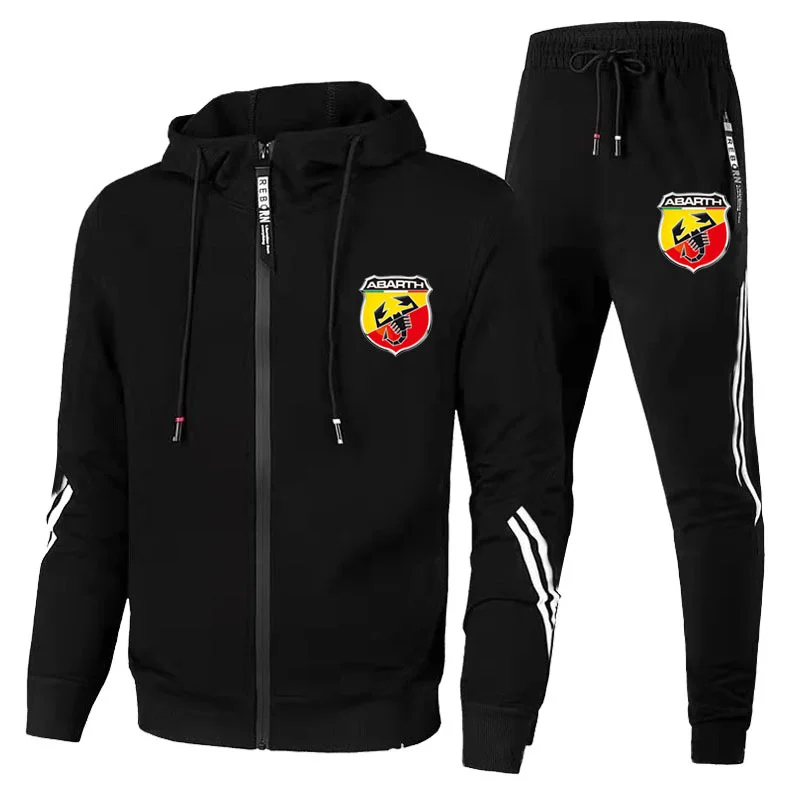2021 new Mens Striped Tracksuit ABARTH Car Logo Print Hoodie Suits 2 Piece Hoodies&Pants Sportswear Jogging Casual Sets
2021 new Mens Striped Tracksuit ABARTH Car Logo Print Hoodie Suits 2 Piece Hoodies&Pants Sportswear Jogging Casual Sets