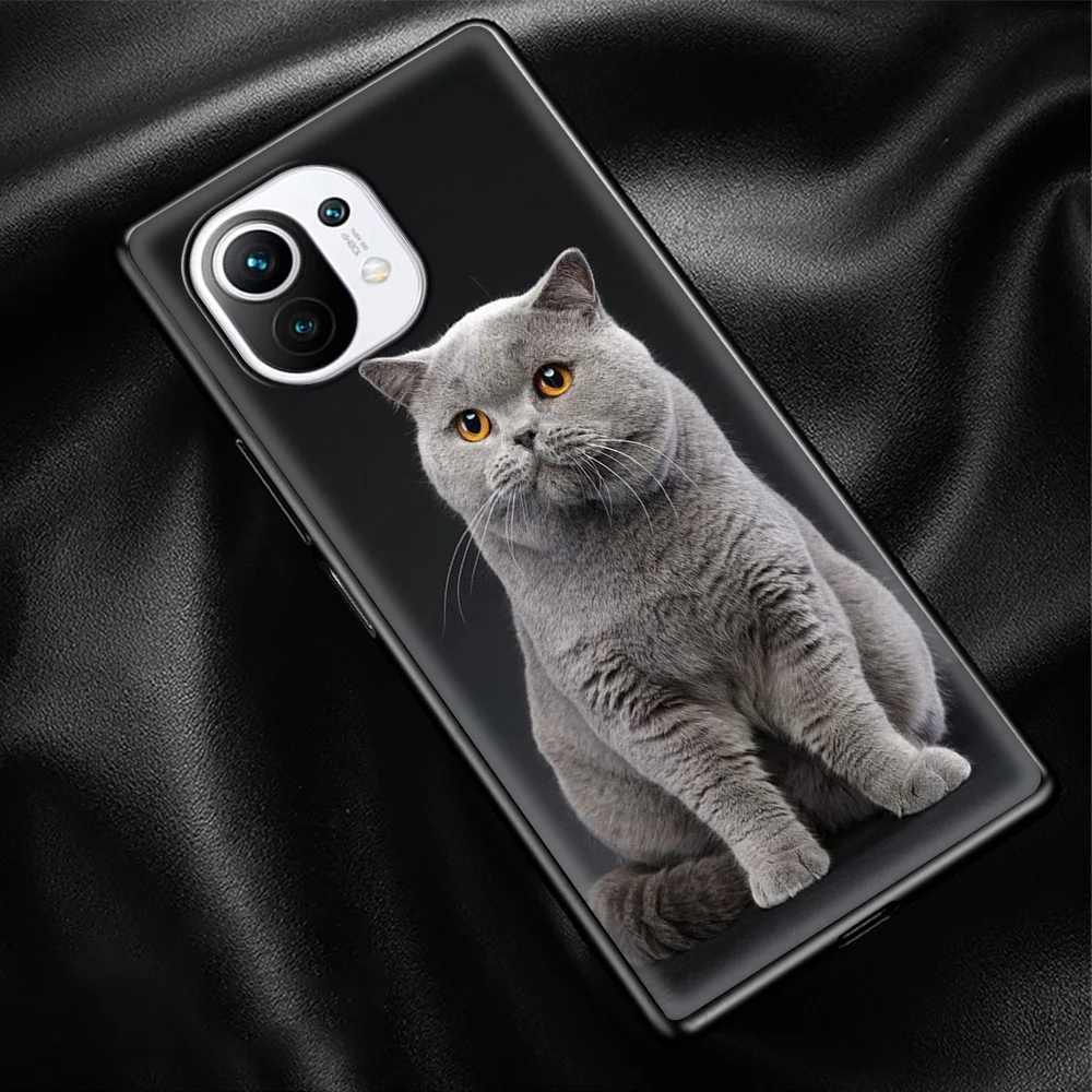 Silicone Cover for Xiaomi Mi Poco X3 NFC F3 9T 10T Note 10 Pro Lite 11 Ultra 11i 10S Poco M3 Luxury Case British Shorthair Cat
Silicone Cover for Xiaomi Mi Poco X3 NFC F3 9T 10T Note 10 Pro Lite 11 Ultra 11i 10S Poco M3 Luxury Case British Shorthair Cat