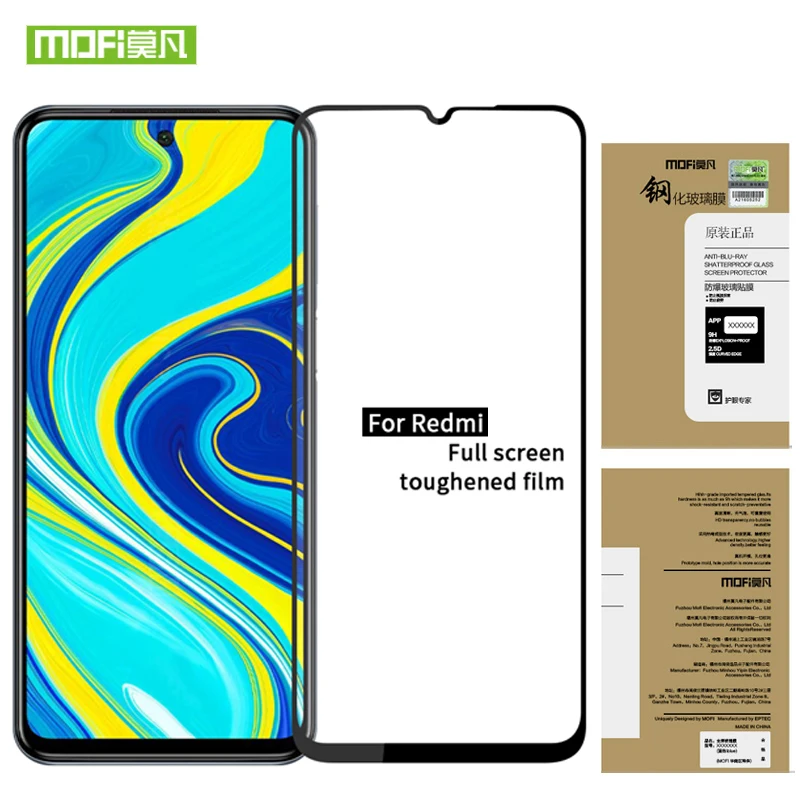 Полноцветное покрытие Mofi из закаленного стекла для Redmi Note 9 Pro Max 9T 9S, защита экрана высокой четкости от взрыва, защитная пленка
Полноцветное покрытие Mofi из закаленного стекла для Redmi Note 9 Pro Max 9T 9S, защита экрана высокой четкости от взрыва, защитная пленка