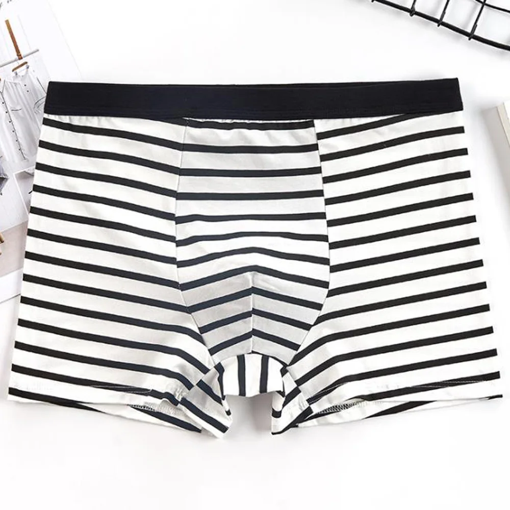 Plus Size Men's Underwear Cotton Boxer Shorts Breathable Striped Male Underpants U Convex Pouch Boxers Knickers Sexy Lingerie
Plus Size Men's Underwear Cotton Boxer Shorts Breathable Striped Male Underpants U Convex Pouch Boxers Knickers Sexy Lingerie