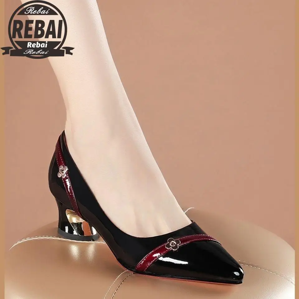 Women Fashion Sweet Comfortable Office High Heel Shoes Lady Casual Flock Black Office Shoes Femmes Hauts Talons
Women Fashion Sweet Comfortable Office High Heel Shoes Lady Casual Flock Black Office Shoes Femmes Hauts Talons
