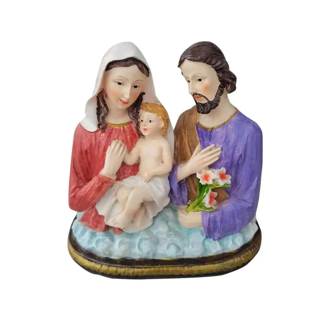 Resin Nativity Decoration Christmas Ornament Church Statuette Crafts Resin Christmas Manger Decoration Catholic Miniatures Figur
Resin Nativity Decoration Christmas Ornament Church Statuette Crafts Resin Christmas Manger Decoration Catholic Miniatures Figur