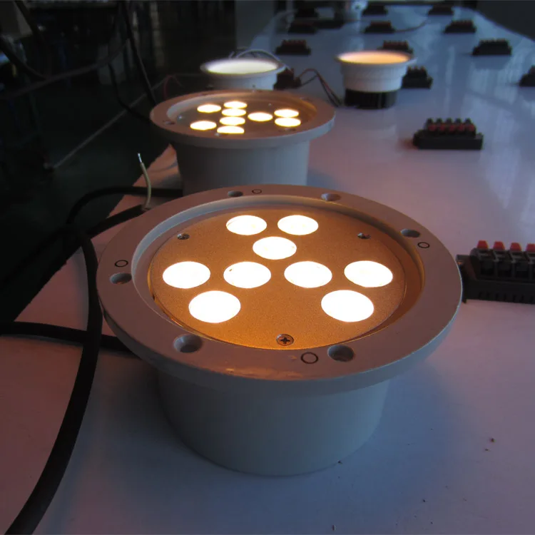 2019 Waterproof led light garden underground 9W-27W IP67 Outdoor Buried Garden Path Spot Recessed Inground Lighting | Освещение