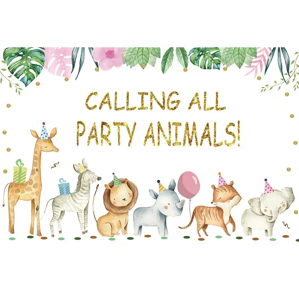 Yeele Animal Party Photocall Birthday Cartoon Baby Photography Backdrop Photographic Decoration Backgrounds For Photo Studio
Yeele Animal Party Photocall Birthday Cartoon Baby Photography Backdrop Photographic Decoration Backgrounds For Photo Studio