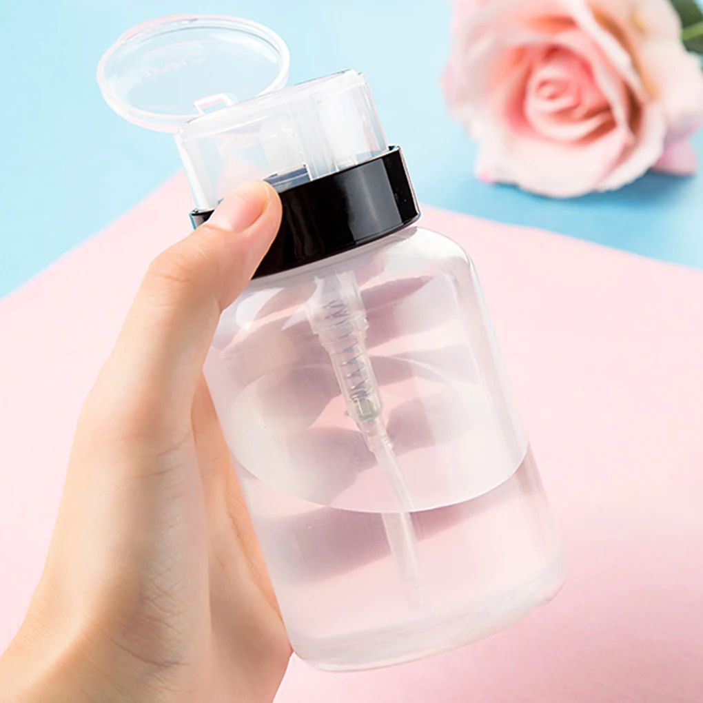 200ML Nail Art Pump Dispenser Bottle Reusable Plastic Remover Liquid Container Cosmetic Tool Women Accessories
200ML Nail Art Pump Dispenser Bottle Reusable Plastic Remover Liquid Container Cosmetic Tool Women Accessories