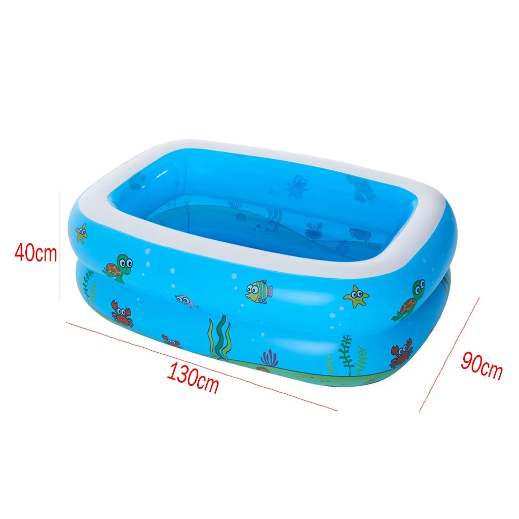 130CM Children Kids Blue Inflatable Swimming Pool Inflatable Pool Garden Outdoor Swimming Pool Family and Kids Home Fun
130CM Children Kids Blue Inflatable Swimming Pool Inflatable Pool Garden Outdoor Swimming Pool Family and Kids Home Fun