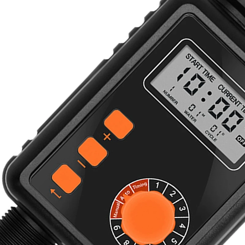 Garden Watering Timer Rain Function Knob Automatic Electronic Water Timer Home Garden Irrigation Timer Controller System
Garden Watering Timer Rain Function Knob Automatic Electronic Water Timer Home Garden Irrigation Timer Controller System