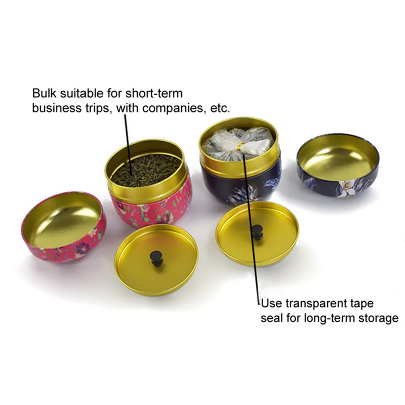 Moisture-proof Tea Caddy Round Shape Tinplate Storage Candy Cookie Container Rose Tea Jar Household Sealed Tins Candle Tin Boxes
Moisture-proof Tea Caddy Round Shape Tinplate Storage Candy Cookie Container Rose Tea Jar Household Sealed Tins Candle Tin Boxes