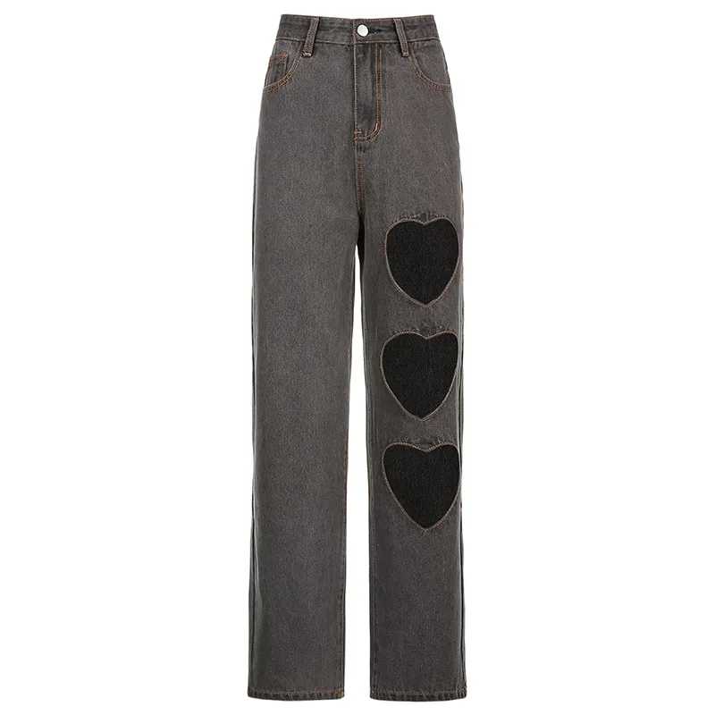 Donsignet Fashion Women's Jeans Casual Commuter Love Hollow Straight Slim Jeans Hole Pockets High Waisted Jeans Women's Clothing
Donsignet Fashion Women's Jeans Casual Commuter Love Hollow Straight Slim Jeans Hole Pockets High Waisted Jeans Women's Clothing