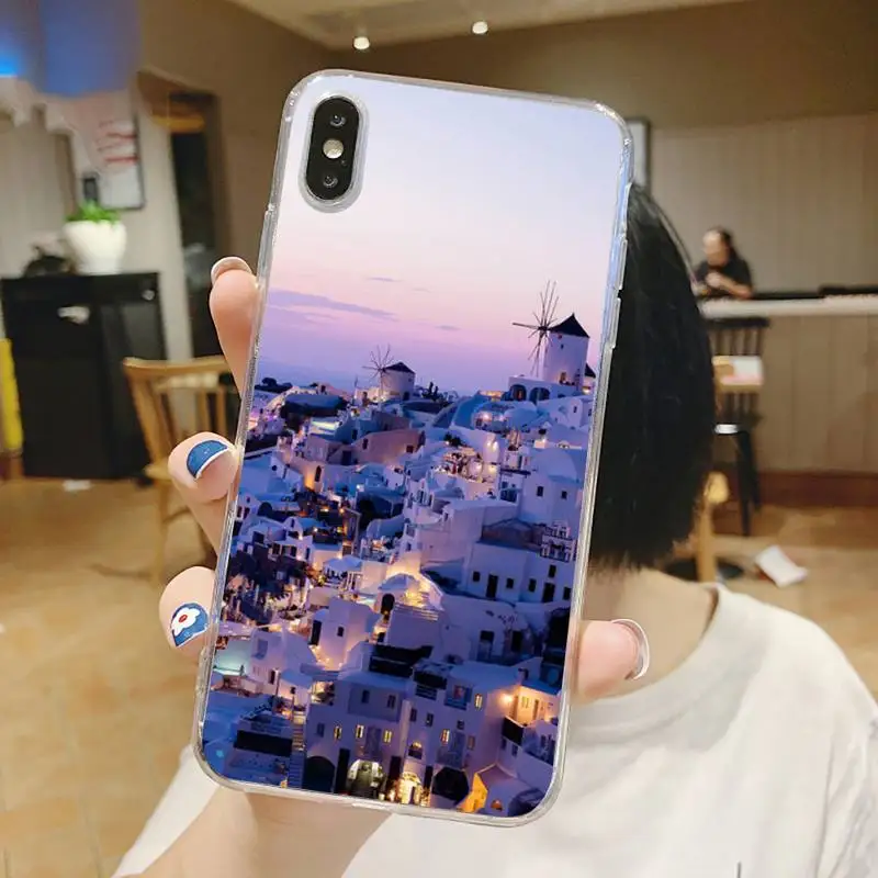 Santorini Greece landscape pattern Phone Case Transparent for iPhone 6 7 8 11 12 s mini pro X XS XR MAX Plus
Santorini Greece landscape pattern Phone Case Transparent for iPhone 6 7 8 11 12 s mini pro X XS XR MAX Plus