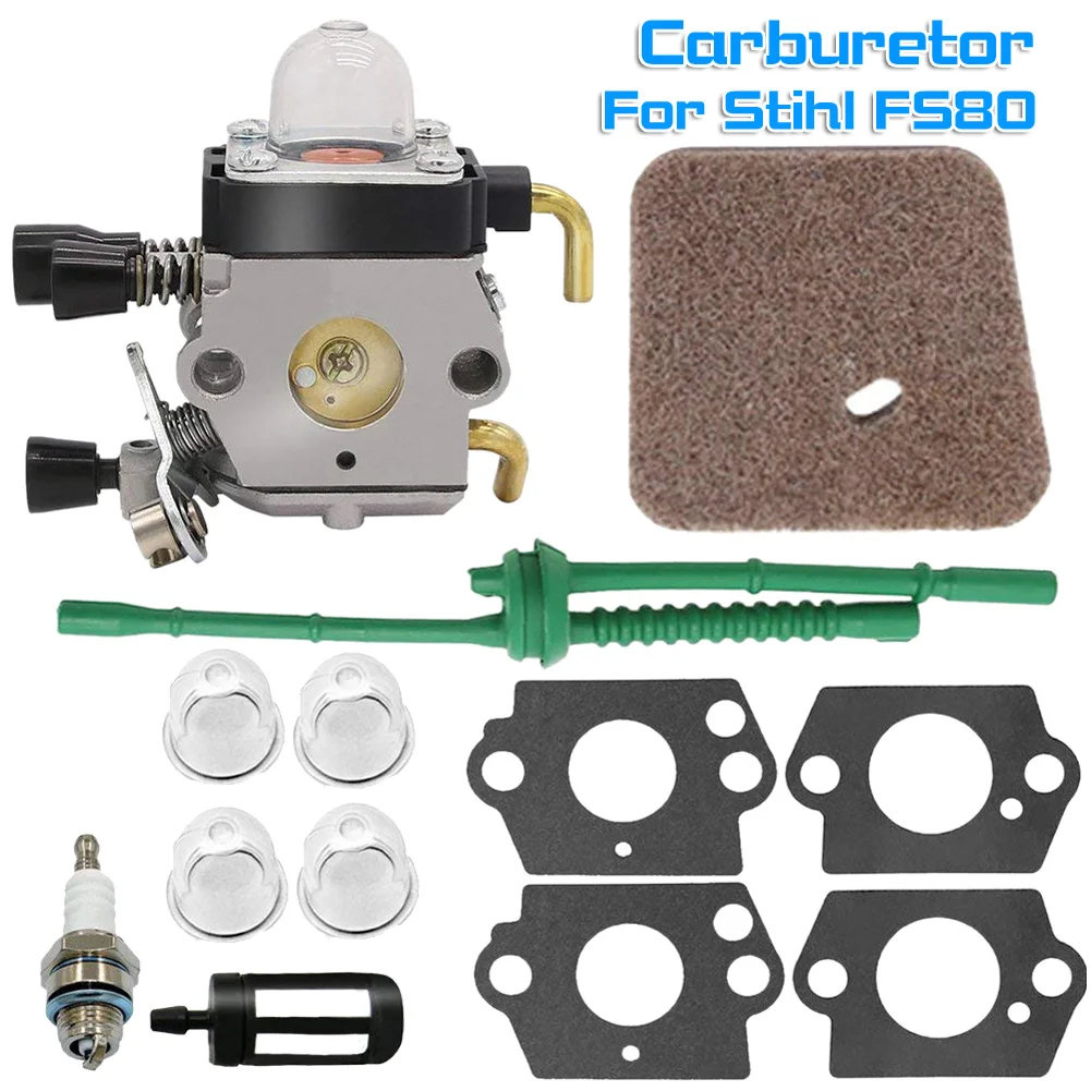 Carburetor for Stihl FS80 Carburetor STIHL FC55 FC75 FC85 FS310 FS38 FS45 FS45C FS45L FS46 FS55 FS55RC FS55T FS74 FS75 FS76
Carburetor for Stihl FS80 Carburetor STIHL FC55 FC75 FC85 FS310 FS38 FS45 FS45C FS45L FS46 FS55 FS55RC FS55T FS74 FS75 FS76