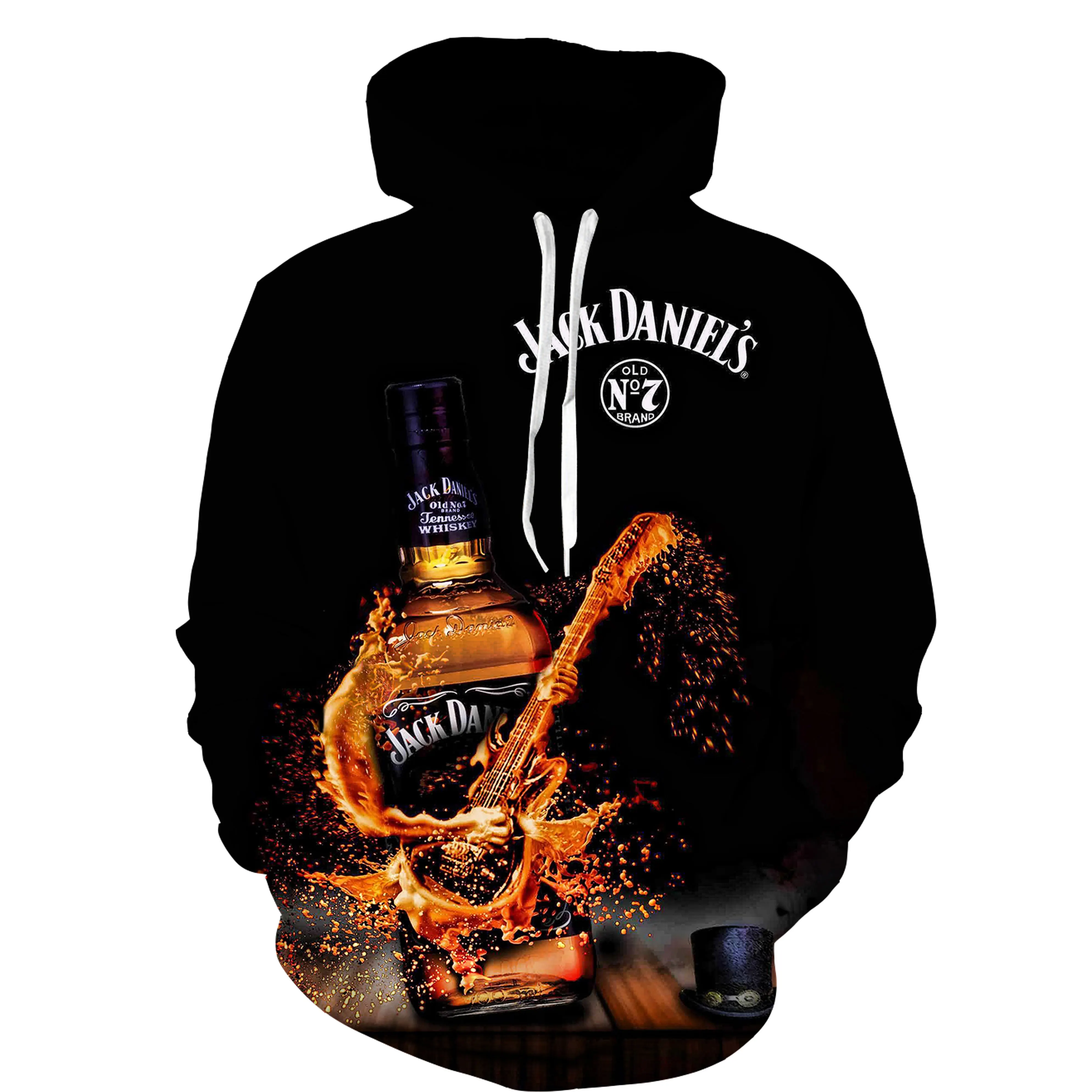 2021 Spring And Autumn 3D Printed Hooded Guitar Pattern Plus Size Black Long-Sleeved Printed Top
2021 Spring And Autumn 3D Printed Hooded Guitar Pattern Plus Size Black Long-Sleeved Printed Top